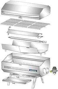 Unlock the ultimate grilling experience with Chef's Mate Connoisseur Series Gas Grill, featuring 30,000 BTU heat output and adjustable burners for perfect results. Get ready to sizzle with this versatile grill, perfect for outdoor gatherings!