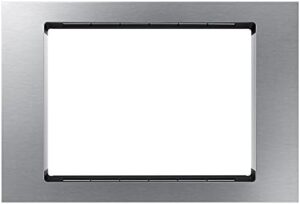 Here is the optimized SEO meta description:

"Seamlessly integrate your Samsung 30" microwave with this stainless steel trim kit for a built-in look. Perfect for small kitchens, it's easy to install and fits counter top convection microwaves up to 1.2 Cu. Ft."