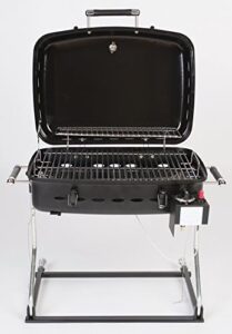 Discover the Faulkner HT-500 Black Barbecue Grille, featuring 2 burners, 250 sq in cooking surface and compact design perfect for small patios. Enjoy outdoor grilling with friends at a discounted price!