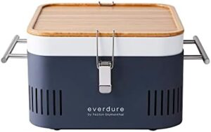 Discover the ultimate portable grilling experience with Everdure CUBE's compact design, tabletop BBQ, and features like a preparation board and food storage tray. Perfect for tailgating, camping, or beach trips!