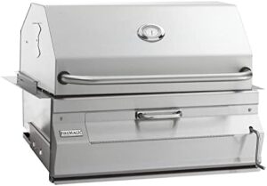 Discover the FireMagic 24" built-in stainless steel charcoal grill, perfect for outdoor cooking with a durable design and even heat distribution. Get ready to grill with ease!