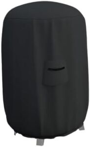 Protect your BBQ grill with the Covers & All Round Smoker Cover, water-resistant and UV-proof, perfect for outdoor use, fits 39" diameter drum grills.