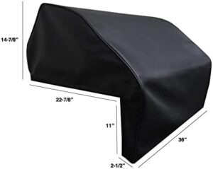 Protect your outdoor grill with our Windproof Covers' premium vinyl cover designed for Viking Series 5 built-in grills, providing heavy-duty protection and durability.