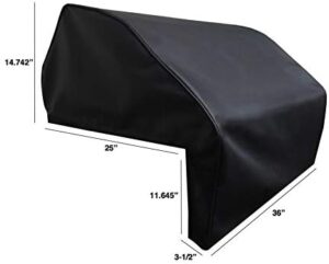 Protect your Twin Eagles grill with our premium vinyl cover, designed for heavy-duty use and harsh weather conditions. Perfect for outdoor enthusiasts, this 36-inch cover features durable construction and easy installation.