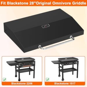 Here is the generated SEO meta description:

"Upgrade your grilling experience with this Blackstone Griddle Lid, perfect for flat-top cooking on multiple models. Durable and easy to clean."
