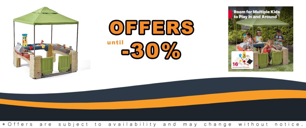 Step2 All Around Playtime Patio with Canopy Sensory Playhouse for Toddlers