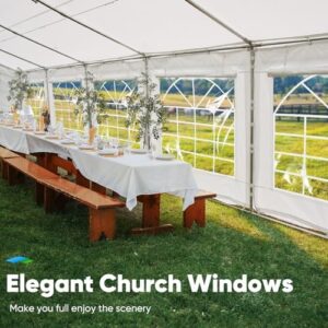 Here is the generated SEO meta description:

"Upgrade your outdoor events with the Quictent Premium 20x40 Party Tent, featuring heavy-duty construction and removable sidewall windows. Perfect for weddings, parties, or BBQs."