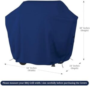 Protect your outdoor grill with the Covers & all BBQ Grill Cover, made of heavy-duty 18 oz waterproof material, resistant to UV and weather conditions. Get up to 30% off this durable cover with our special coupon!