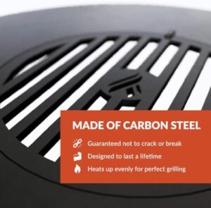 Savor gourmet outdoor cooking with the Arteflame Grill Grate, perfect for Weber XXL grills, offering a flat top surface and premium quality construction. Enhance your charcoal BBQ experience!