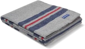 Cozy up your home decor with our Cabin Wool Throw in Heather Gray, soft and warm for a snuggle-worthy ambiance, 50x60 inches