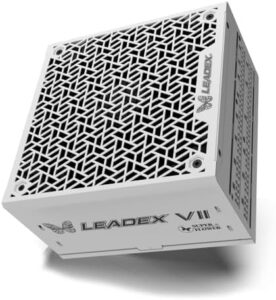 "Maximize your computing potential with the Super Flower Leadex VII XG 1300W power supply, featuring 80+ Gold efficiency and Full Modular design for seamless cable management."