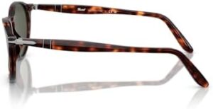 Discover iconic style with Persol's Po3092sm Steve McQueen Round Sunglasses, featuring stainless steel frames and crystal lenses for timeless elegance.