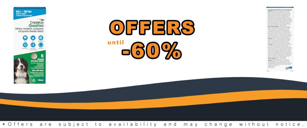 Dogs Chewable Tablets 6-Month 6in1 Parasite Protection for 50.1-100 Lbs