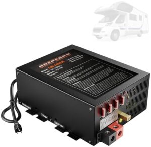 Upgrade your RV's power with the PM4 100 Amp RV Power Converter, featuring a built-in 4-stage smart battery charger and multiple capacities for reliable energy. Save up to 30% on this essential replacement kit!