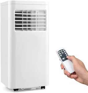 Stay cool and comfortable with the GOFLAME 3-in-1 Portable Air Conditioner, featuring a quiet AC unit, fan, and dehumidifier. Perfect for small spaces, it includes a timer, LED display, and remote control.