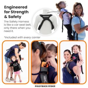 Here is the generated SEO meta description:

"Perfectly designed for parents and toddlers, this Scout standing child carrier backpack features a secure safety harness, comfortable design and weight capacity up to 50lbs. Ideal for events and travel."