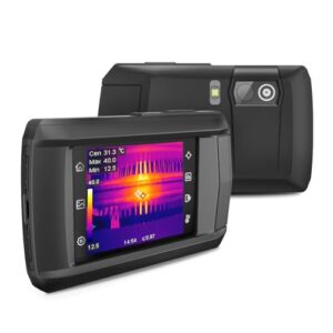 Capture precise temperature readings with the HP96 Thermal Imaging Camera, featuring super resolution 240x240 thermal camera and visual camera, 3.5" touch screen, and more. Perfect for monitoring temperatures from -4°F to 662°F.