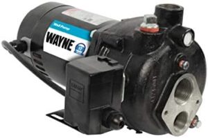 Boost your well's water pressure with the CWS50-1/2 HP Cast Iron Convertible Jet Well Pump, delivering up to 408 gallons per hour for heavy-duty use.