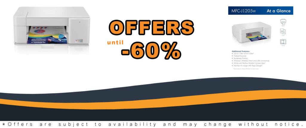 Amazon's Best Seller MFC-J1205W Inkvestment Wireless Printer