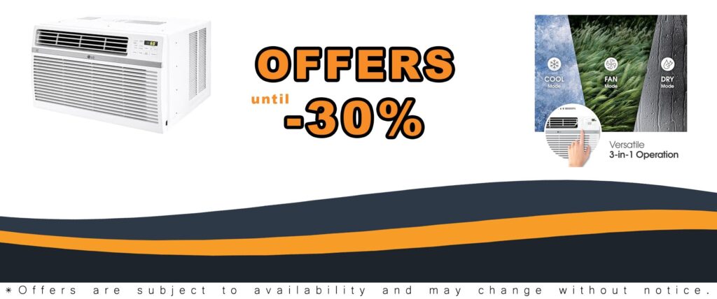 18,000 BTU Smart Window Air Conditioner for Large Rooms up to 1000 Sq. Ft.