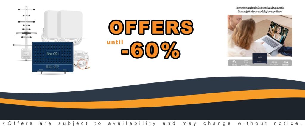 Cell Phone Booster for Home & Multi-Room, Up to 7,000 sq ft Boosts 5G and 4G Data for All U.S. Carriers