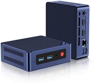 Upgraded N150 processor powers the Mini S13 Mini PC with up to 3.6GHz speed, combined with 16GB DDR4 RAM and 1TB SSD storage for seamless performance.