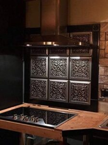 "Transform your ceiling with the 231 Lover's Knot PVC glue-up tile pack. Features antique silver finish and 25 pieces for a complete installation. Perfect for rustic, vintage-inspired designs."