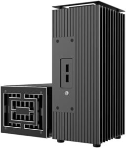 Upgrade your Intel NUC 11 with the Turing TN case, featuring a fanless design, M.2 SSD heatsink and support for up to four 4K displays and two 2.5" storage devices.