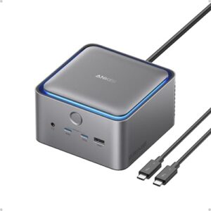 Unlock ultimate productivity with the Prime TB5 Docking Station: 14 ports, 140W charging, 120Gbps transfer, ambient LED lighting, and cooling system for Thunderbolt 5/4 laptops. Perfect for demanding users.