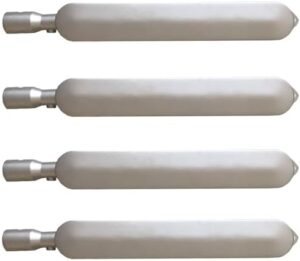 Upgrade your grilling experience with the 4 Pack Cast Stainless Steel 304 Oval Burner, compatible with Barbeques Galore, Kenmore Grand Turbo, and more models. Perfect for a seamless fit and durable performance.
