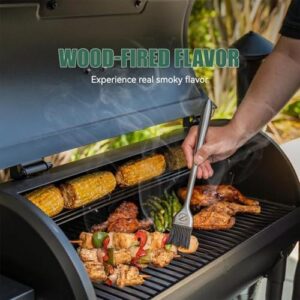 Upgrade your backyard cooking experience with the Z Grills 700D6Pro Pellet Grill & Smoker featuring PID V2.1 Controller, dual-walled insulation, meat probes, and huge storage. Perfect for large families or gatherings. Get ready to grill like a pro!