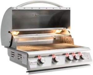 Cook up a culinary masterpiece with the Blaze 4LTE2 Marine Grade NAT GAS grill, perfect for outdoor enthusiasts and BBQ lovers. Enjoy up to $50 off your purchase!