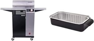 Savor sizzling flavor with Char-Broil Edge Electric Grill & aluminum drip pans. 10-pack for effortless cleanup and convenient cooking. Perfect for patio gatherings or backyard BBQs!