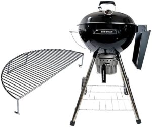 Unlock the ultimate BBQ experience with SnS Grills' kettle grill bundle, featuring an elevated cooking grate for effortless grilling and enhanced versatility. Save big on this game-changing setup!