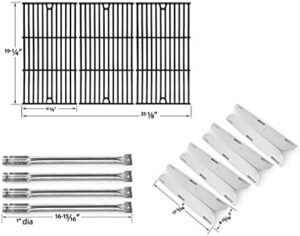 Get your Nexgrill 4 Burner grill back in action with our comprehensive repair kit. Includes cast cooking grates, burners, and heat plates for a like-new performance. Fix your favorite outdoor cooking spot today!