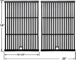 Here is the optimized meta description:

"Upgrade your grill with our Repair Kit for Pro Grill 226454/464 models. Includes stainless burners, heat plates, and cast cooking grates. Perfect for maintenance or replacement."