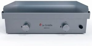 Cozy up to a sizzling breakfast or dinner with the 30-inch propane gas griddle, perfect for indoor/outdoor use. Cook for 2-4 people with ease, featuring adjustable heat control and non-stick surfaces.