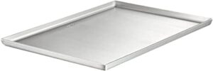Upgrade your outdoor grilling experience with Whistler's Stainless Steel Universal Griddle, featuring even heating for charcoal/gas grills and a heavy-duty easy-clean flat top cooking plate. Perfect for BBQs!