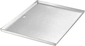 Upgrade your outdoor grilling experience with Whistler's Stainless Steel Universal Griddle, featuring even heating for charcoal/gas grills and a heavy-duty easy-clean flat top cooking plate. Perfect for BBQs!