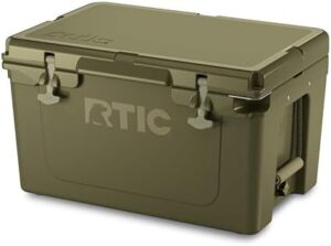 Keep your drinks cold and adventures going with the Ultra-Tough Cooler Hard Insulated Portable Ice Chest Box for beach, drink, beverage, camping, picnic, fishing, boat, barbecue.