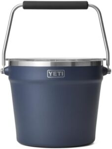 Cool beverage ice bucket for 6 longnecks or 3 wine bottles, keeping drinks refreshing and organized. Perfect addition to any party or gathering.