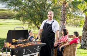 Experience professional-grade BBQ with the VICLLAX Extra-Large Premium Charcoal Grill featuring 600 sq in cooking space, dual adjustable trays and foldable side tables. Perfect for large gatherings, this grill offers a perfect blend of quality and convenience.