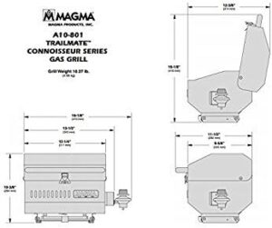 Savor backyard gatherings with the Magma TrailMate Connoisseur Series Gas Grill, featuring 280 sq. in. cooking space and durable construction for long-lasting performance. Limited time offer: Save up to $50 on this premium grill.