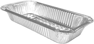 Here is the optimized SEO meta description:

"Upgrade your meal prep with PACTOGO's aluminum foil steam table pans. Includes 12x6x2 disposable containers with lid covers, perfect for baking, cooking, broiling, BBQ, heating, storing and more. Pack of 200 sets offers great value!"