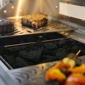 Elevate your grilling experience with the Coyote Charcoal Tray for 34-Inch and 36-inch Grills, featuring a compact design and easy cleaning.