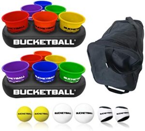 Here is the output:

"Bring outdoor fun indoors with this Rainbow Edition Party Pack, perfect for adults and kids alike. Includes everything you need for beach, pool, yard, camping, tailgating, BBQ, lawn, wedding or event games. 18 pieces in total."