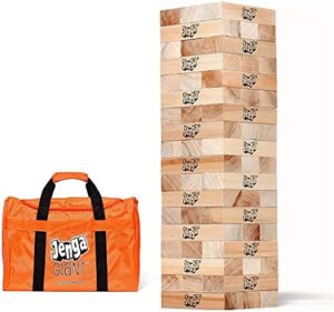 "Transform your playtime with Giant's official hardwood blocks, stacking up to over 5 feet tall! Perfect for imaginative play and learning, these premium blocks are a must-have for kids."