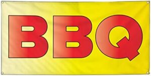 Elevate your outdoor advertising with the Vinyl Banner Multiple Sizes, ideal for BBQs and food trucks. Weatherproof and industrial-grade, this 60x144 inch banner features 10 grommets for easy installation.