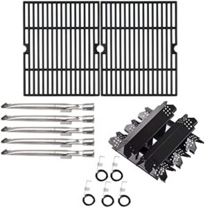 Upgrade your grilling experience with the Nexgrill parts kit, featuring grill grates, heat plates, and burners for optimal results. Perfectly compatible with 720-0830H, 720-0783E, BHG, and more.
