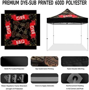 "Transform your outdoor events with the ABLEM8CANOPY tent, featuring a heavy-duty canopy, stake kit, and wheeled travel bag. Perfect for BBQs, grills, and catering events."